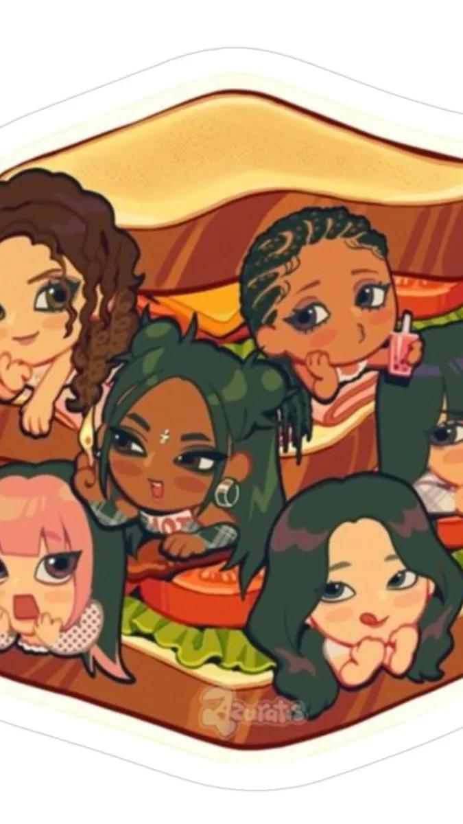 ai character: KATSEYE background