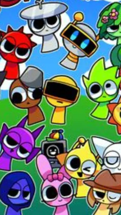 ai character: sprunki background