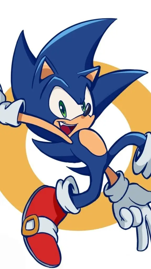 ai character: 💙:«sonic»:💙 background