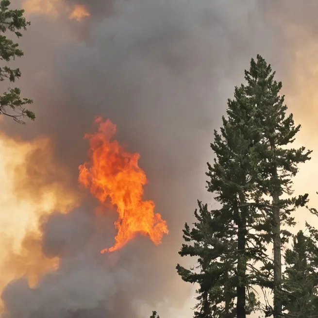chat with ai character: forest fire