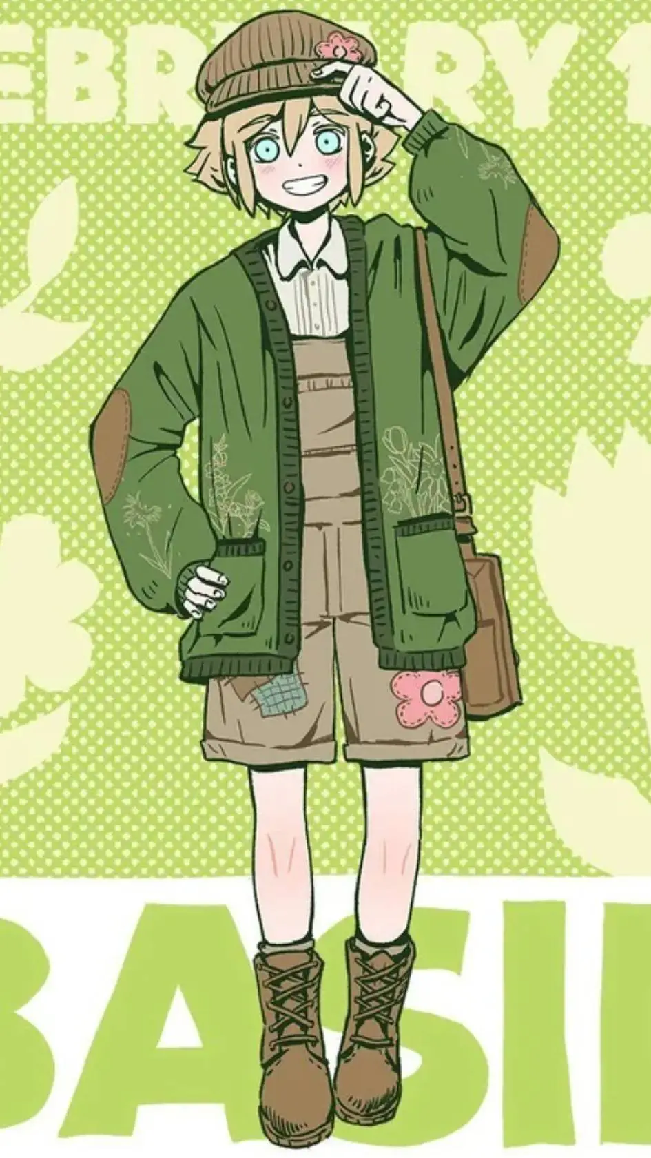 ai character: B4S!L🌸 background