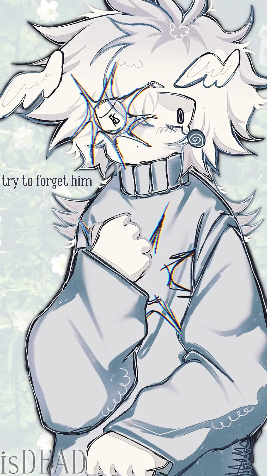 ai character: ꙳.+Br꥟k3n Sp@wn.+◌ background