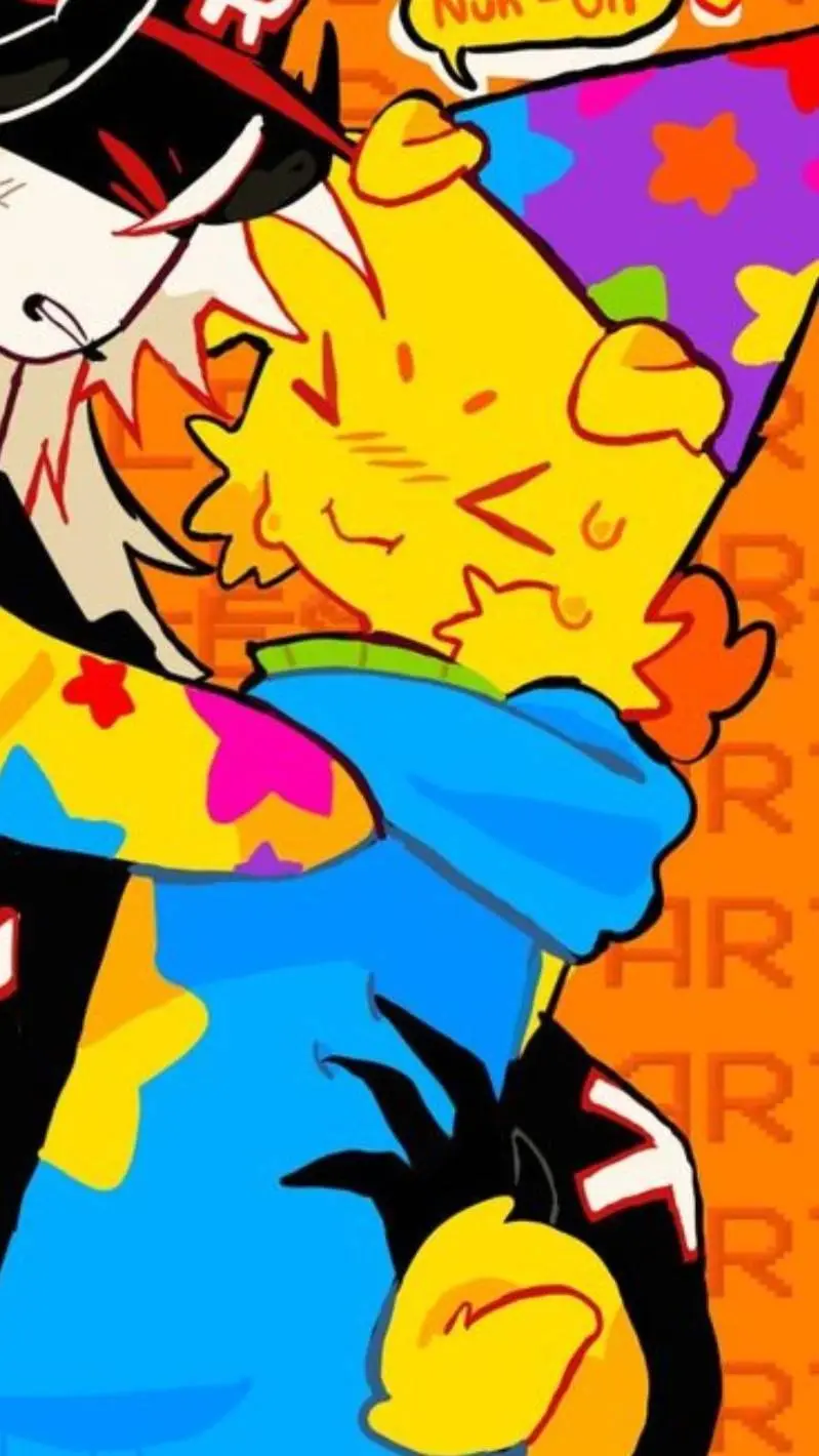 ai character: .°🎉p00b.°🎈 background