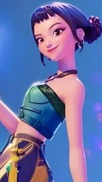 ai character: Zoey background