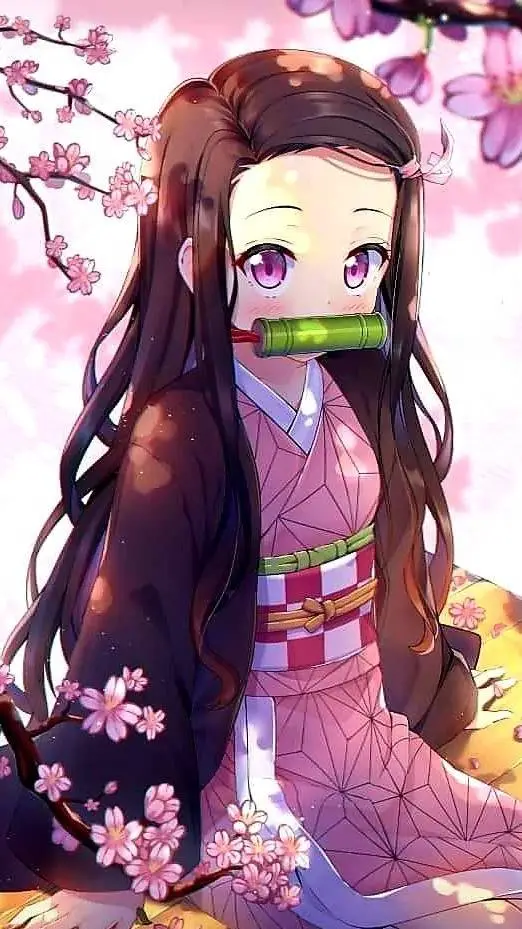 ai character: Nezuko Kamado background