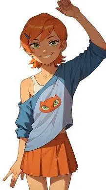 ai character: Gwen Tennyson background