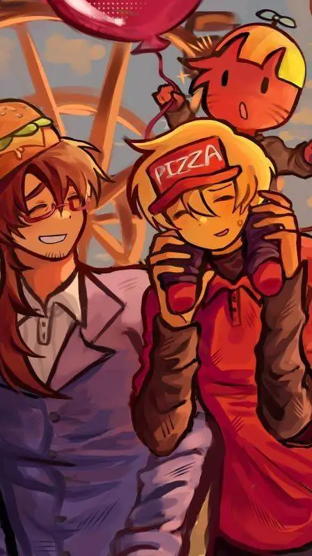 ai character: PizzaBurguer (esp) background