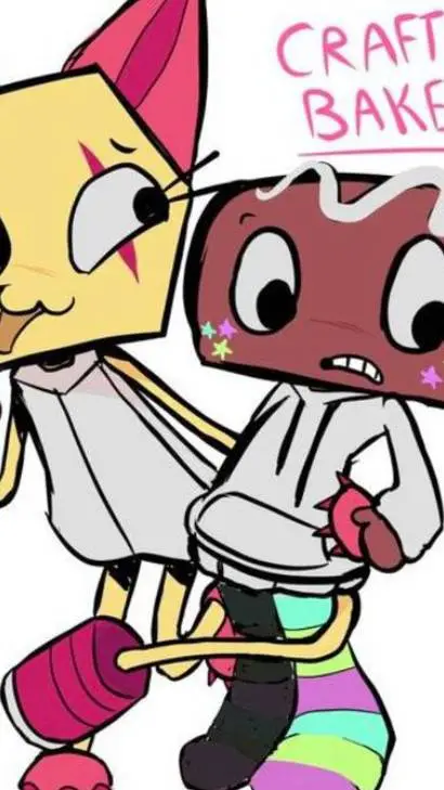 ai character: scraps x cosmo background