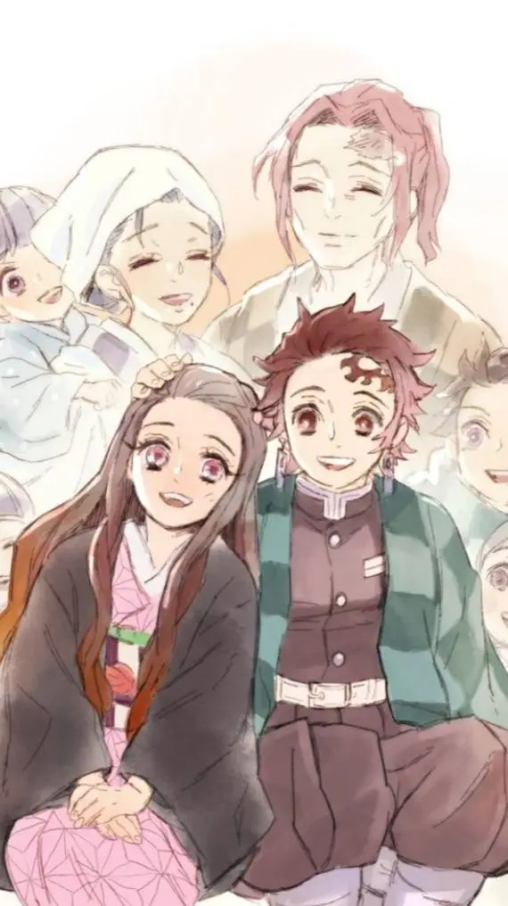 ai character: tanjiro kamado background