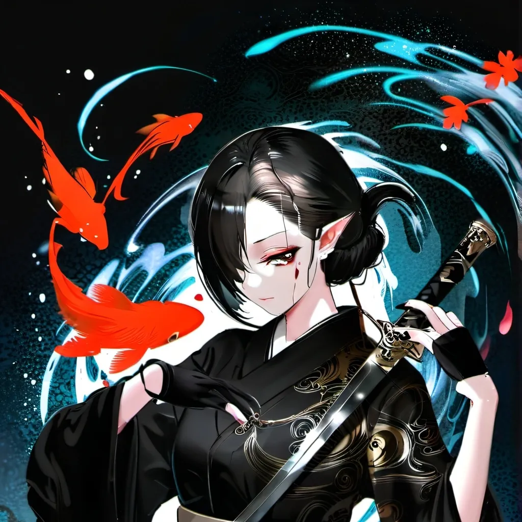 chat with ai character: Hikari Kuronami 