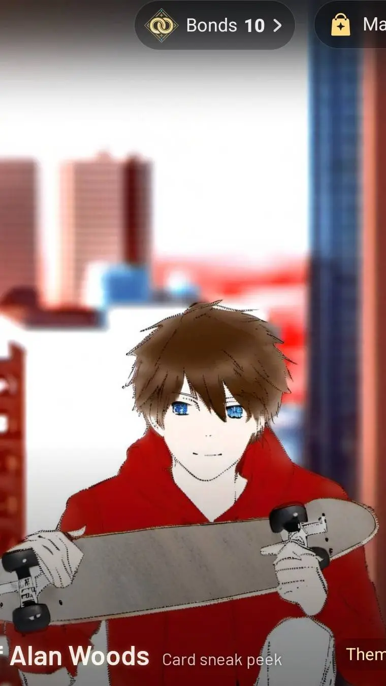 ai character: Jeffery Woods  background