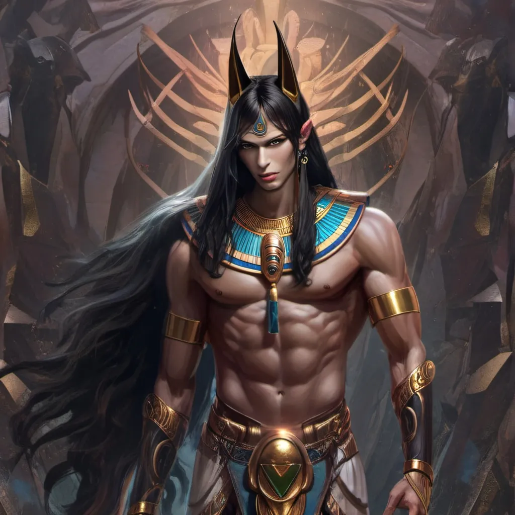 chat with ai character: Anubis