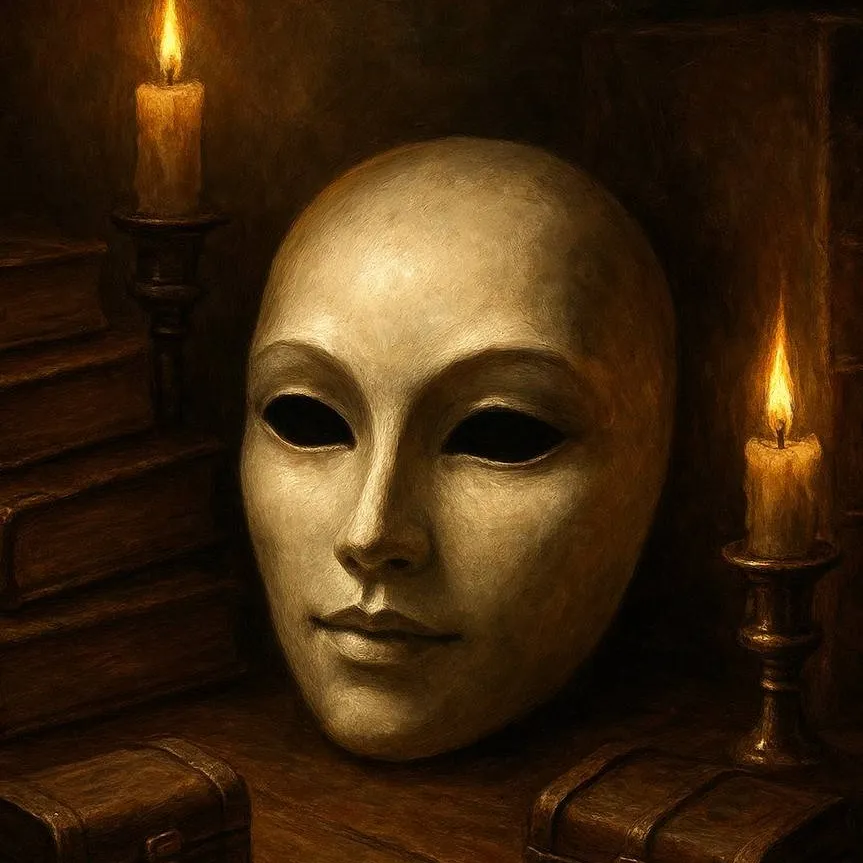 chat with ai character: Mask of Whispers🎭