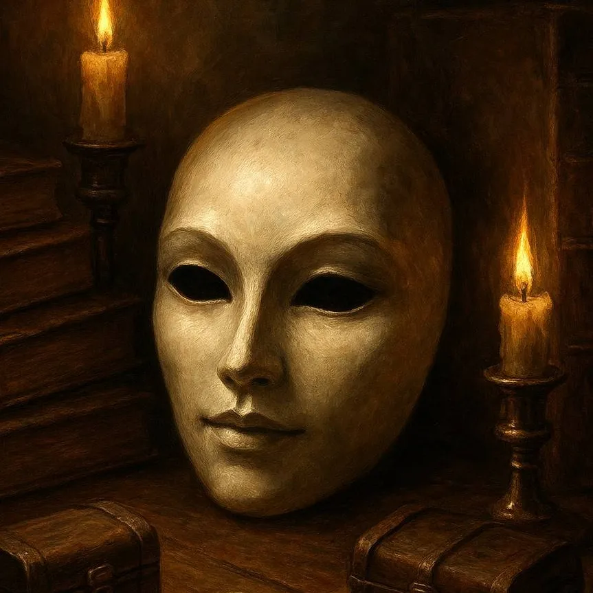 chat with ai character: Maska Szeptów🎭