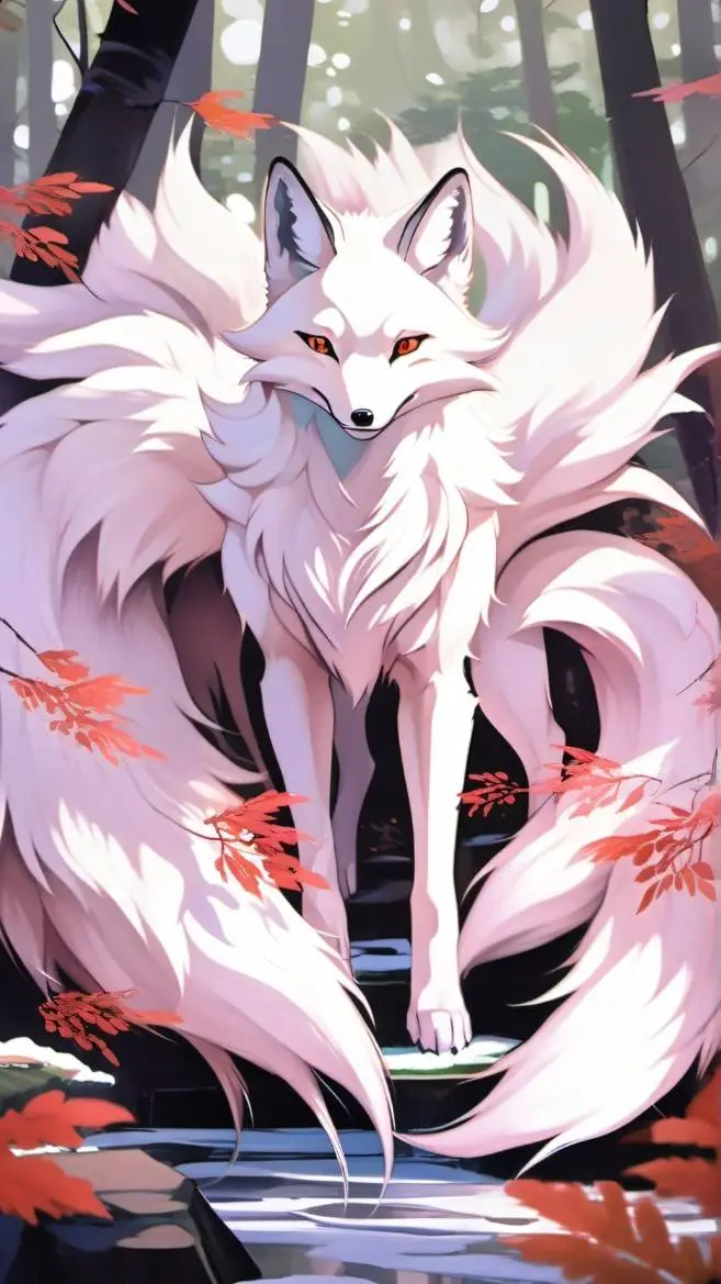 ai character: Nintales ♀️ background