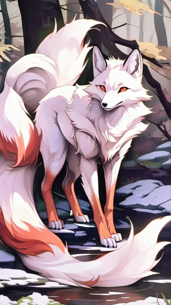 ai character: Nintales ♀️ background