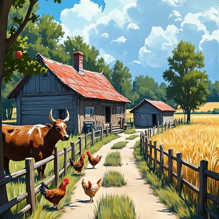 chat with ai character: VILLAGE LIFE