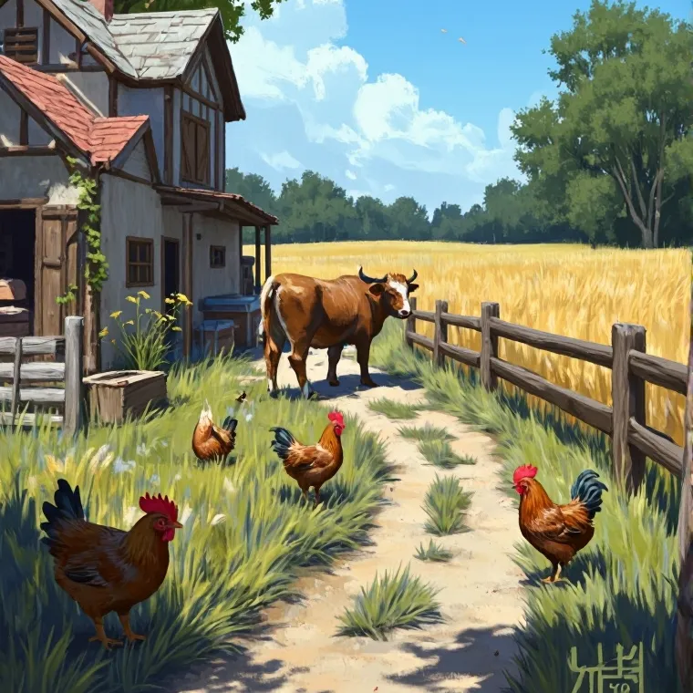 chat with ai character: ŻYCIE NA WSI