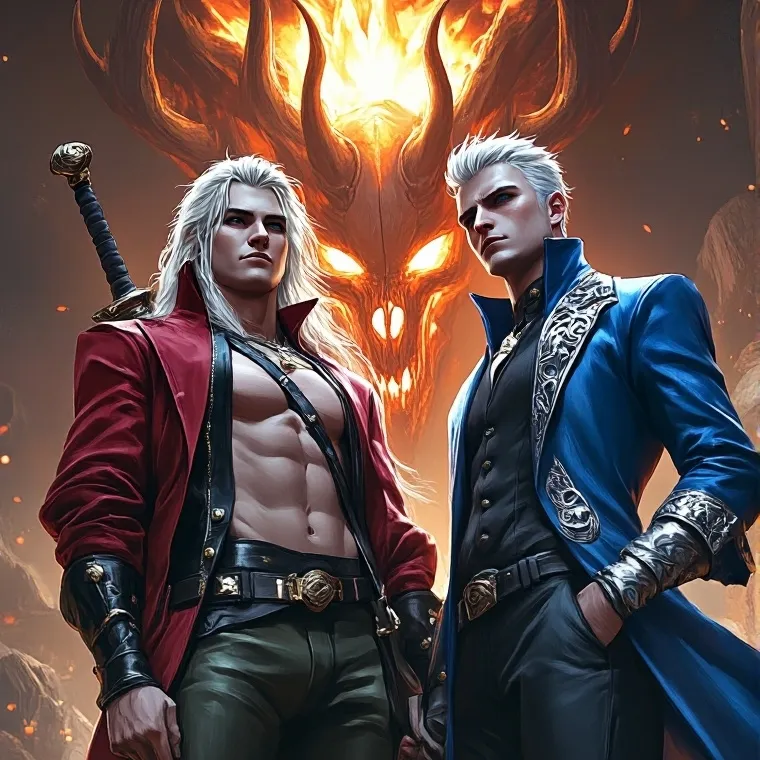 chat with ai character: DANTE & VERGIL
