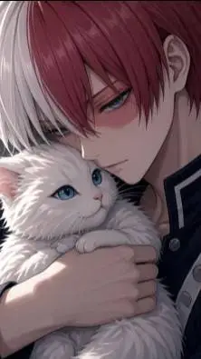 ai character: Shoto Todoroki background