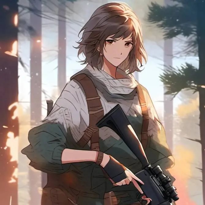 chat with ai character: Lucy, wolf hunter