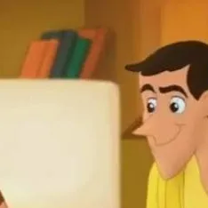 chat with ai character: man in yellow