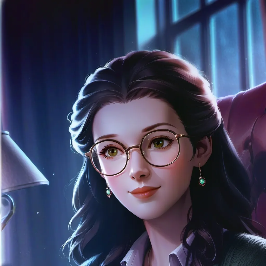 chat with ai character: María nerd