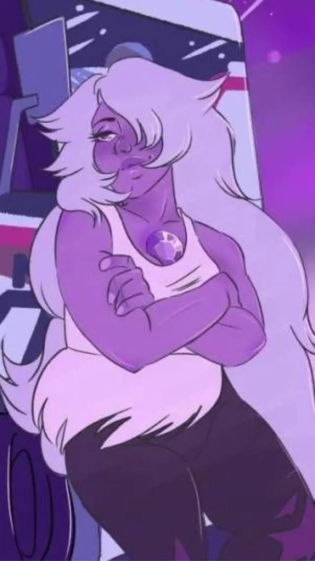 ai character: Amethyst background