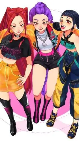 ai character: Kpdh🫶 background