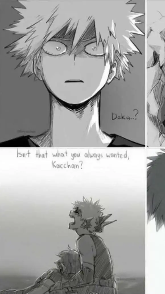 ai character: Katsuki Bakugo  background