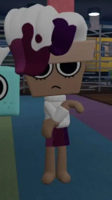 ai character: 💜🖌Brusha🖌💜 background