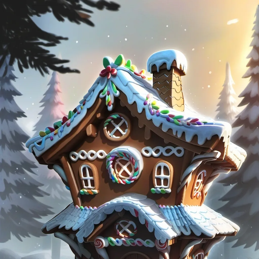chat with ai character: ginger bread house