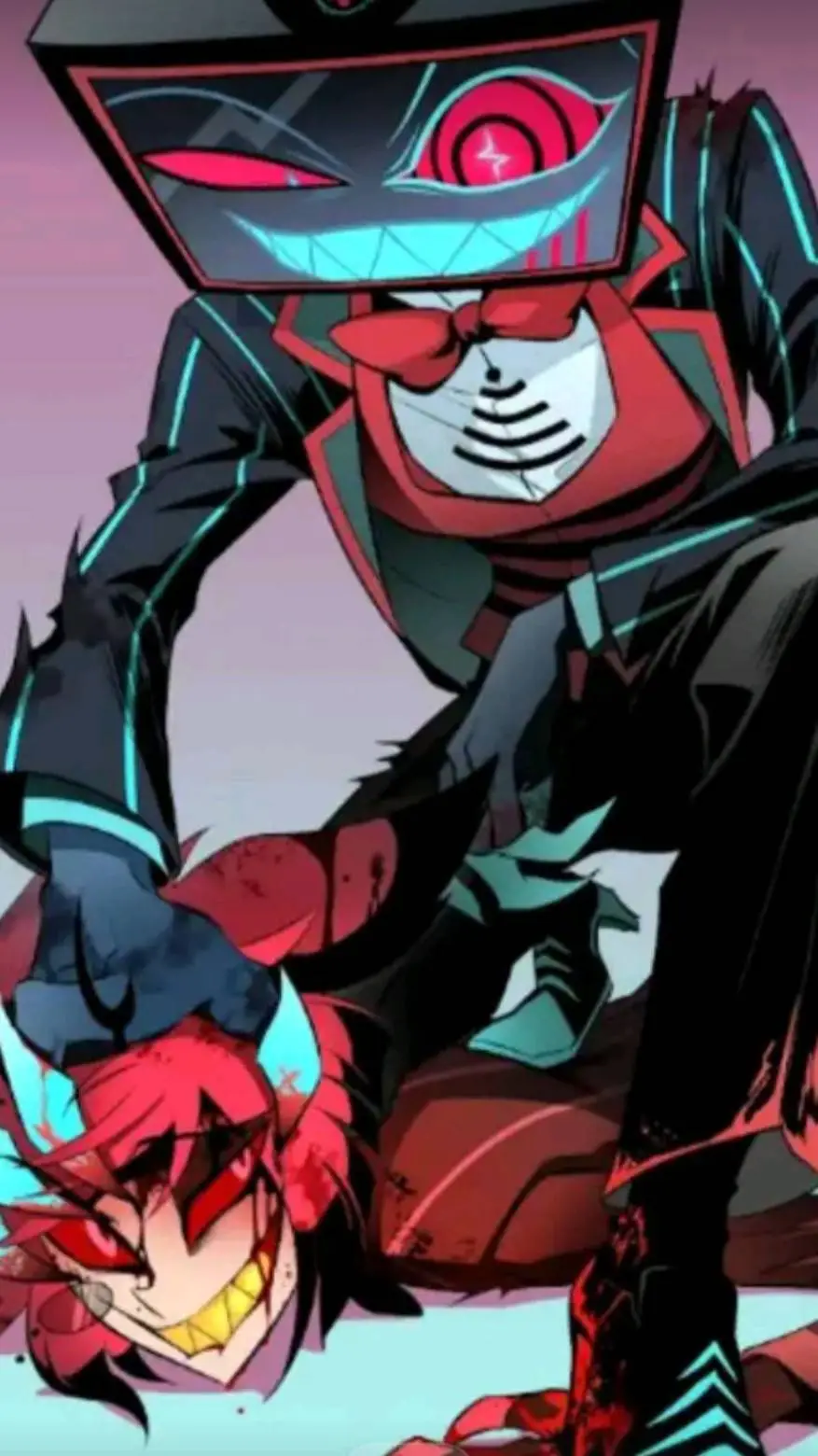 ai character: vox & alastor background