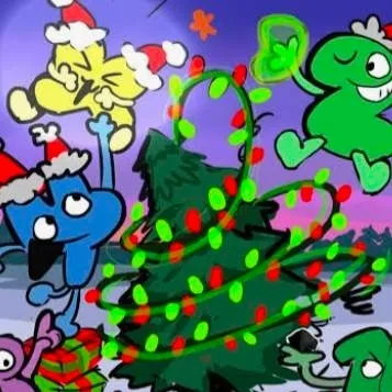 chat with ai character: BFDI christmas