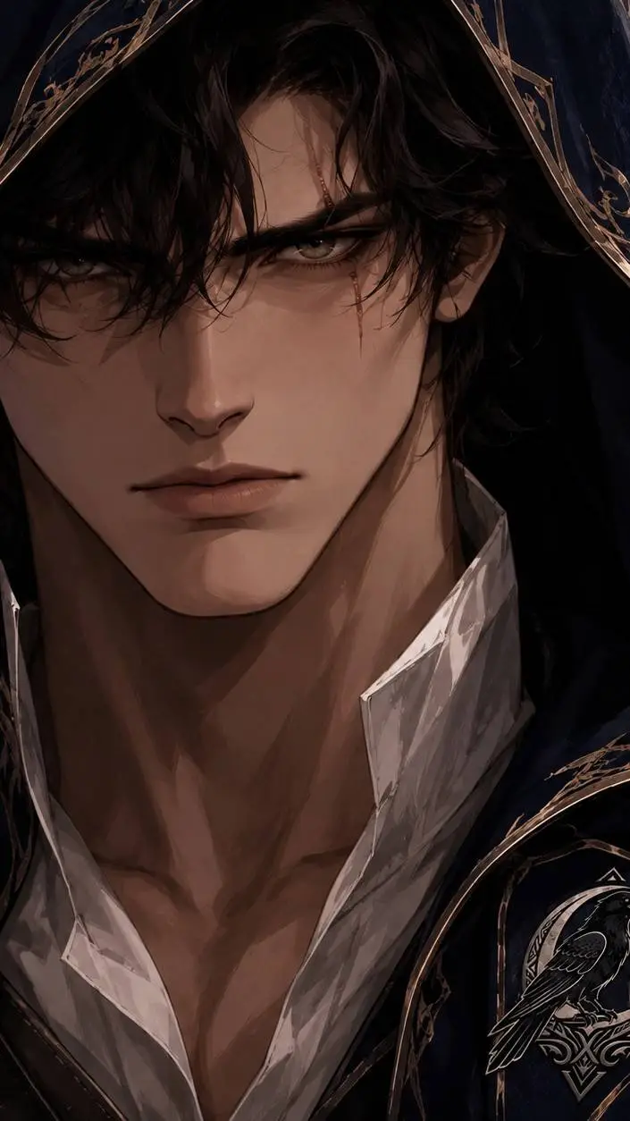 ai character: Evan Vitale  background