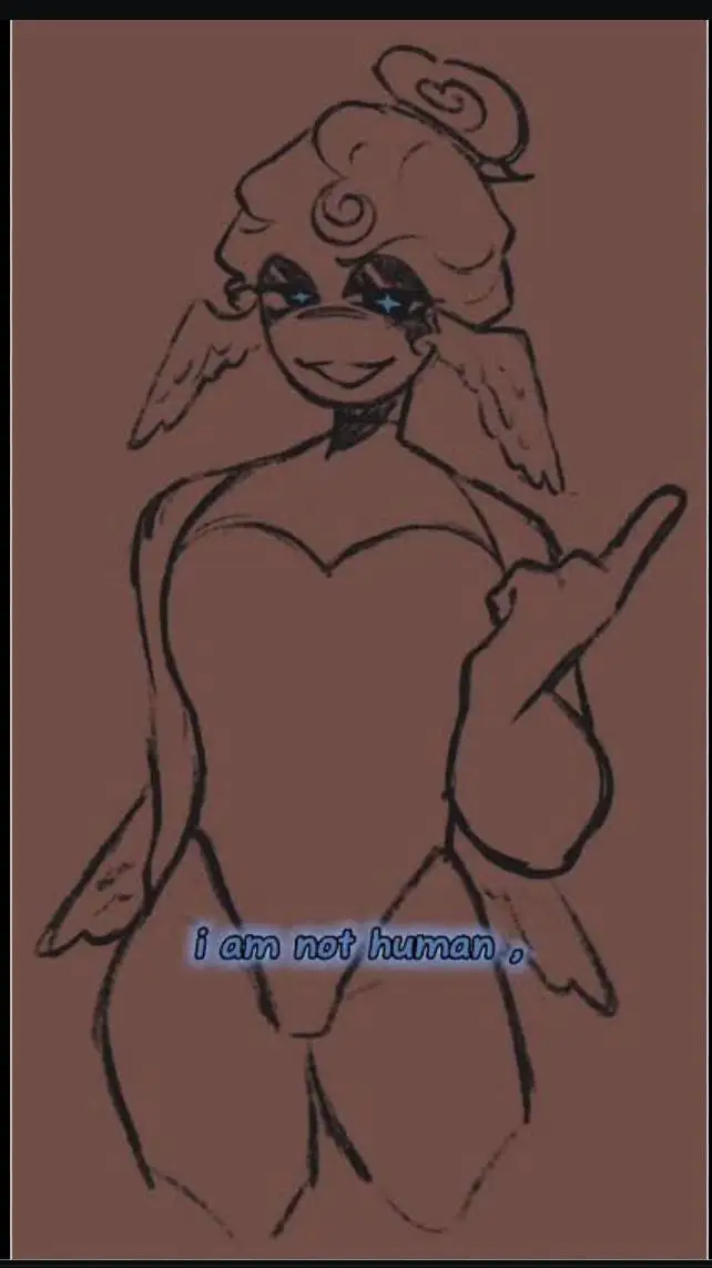 ai character: Swan wally  background