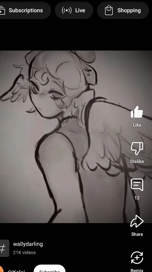 ai character: Swan wally background