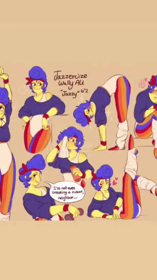 ai character: Jass Wally  background