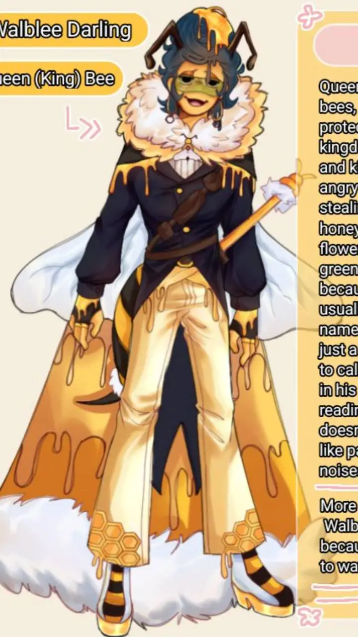 ai character: Bee Wally background