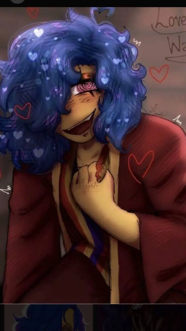 ai character: lovesick Wally background