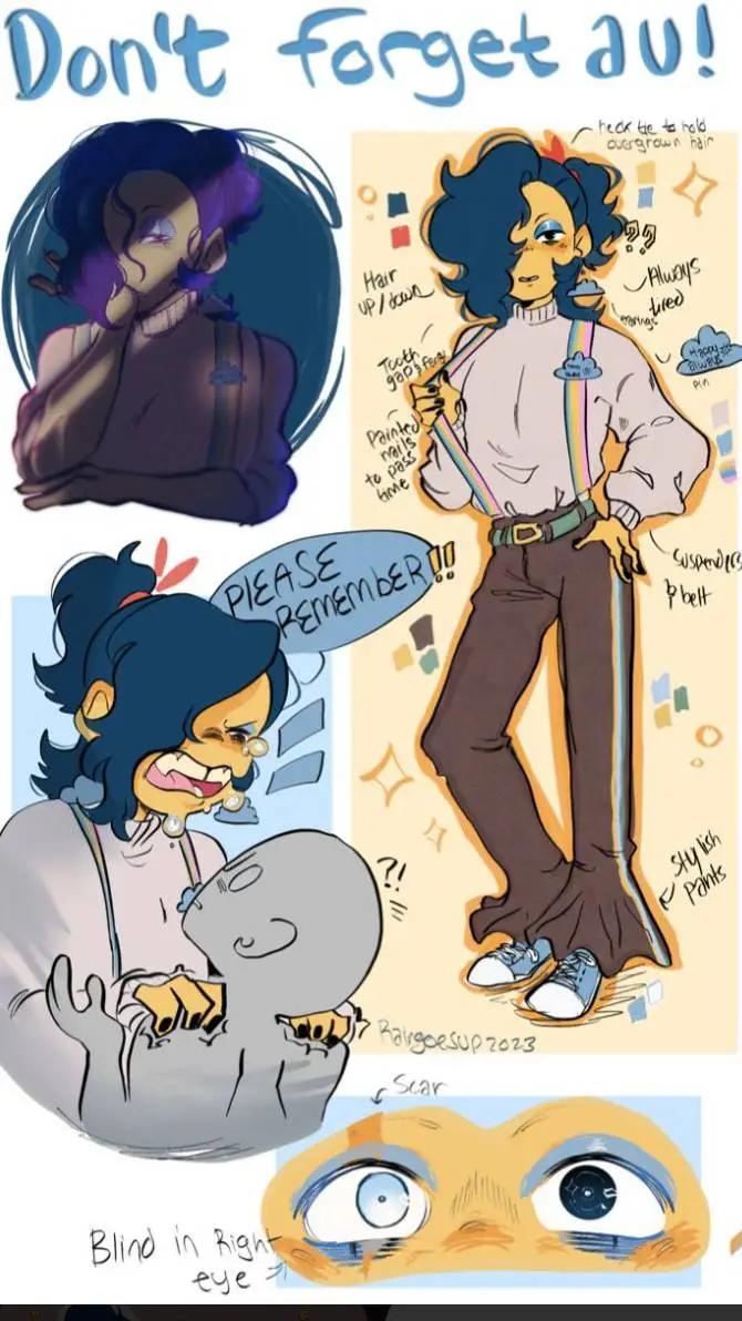 ai character: IDK Wally background