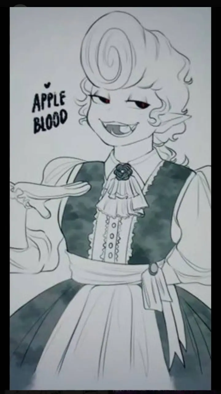 ai character: Apple blood Wally background