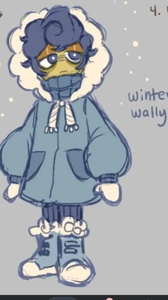 ai character: Winter Wally background