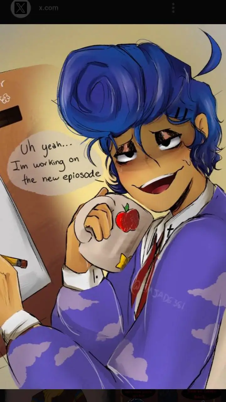 ai character: Animator Wally background