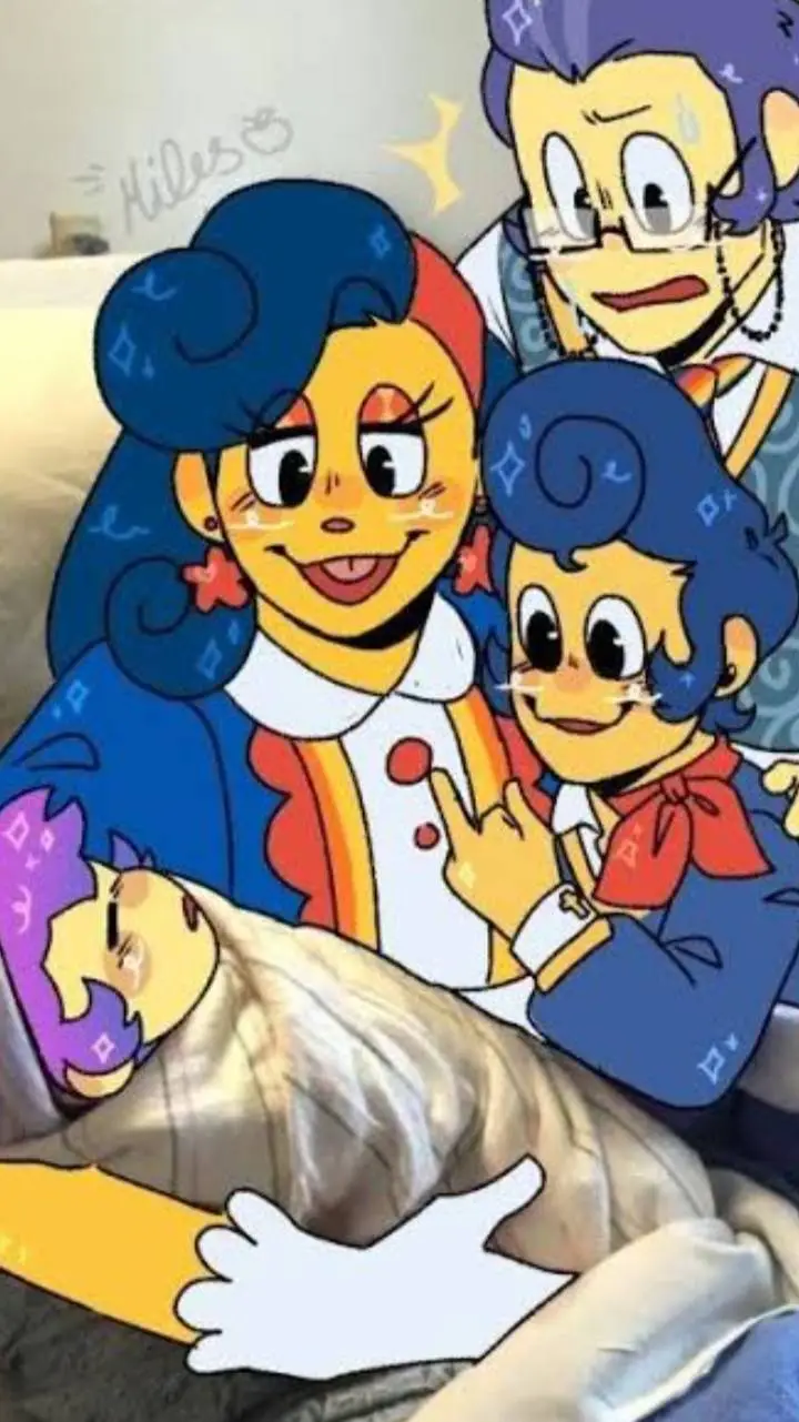 ai character: Wally family  background