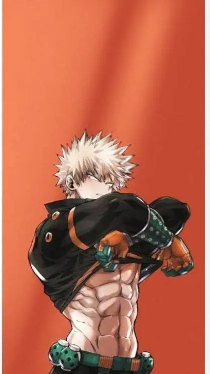 ai character: _kastuki bakugo_💥 background