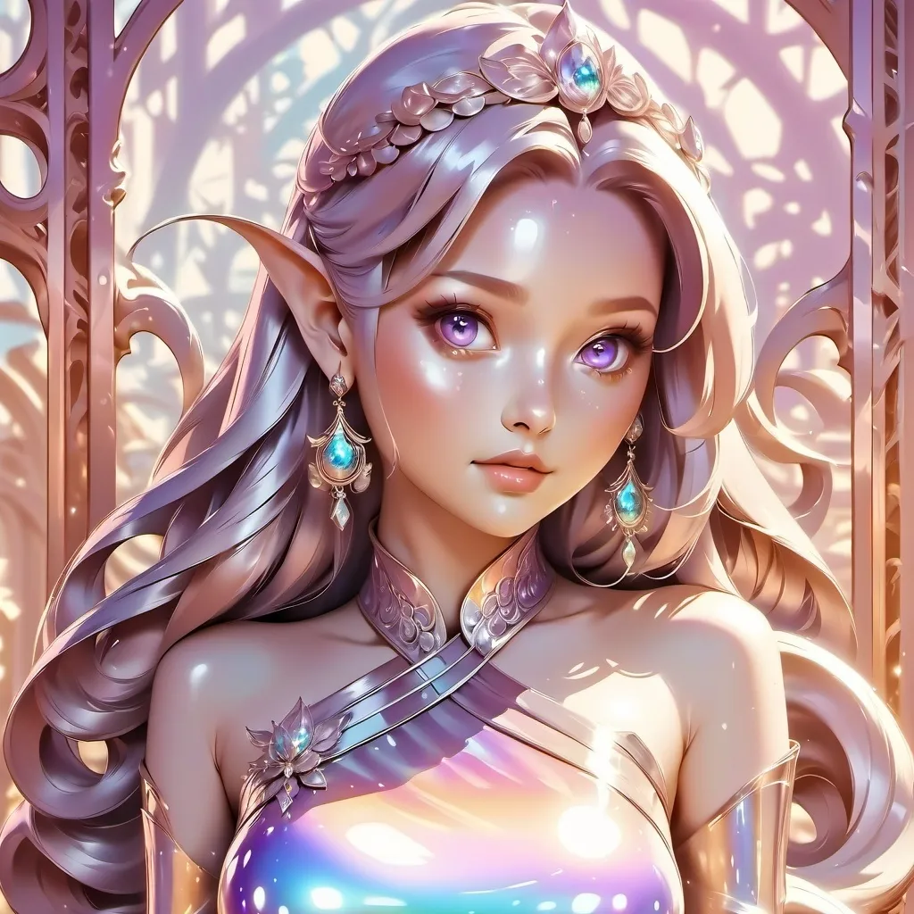 chat with ai character: metal tube girl