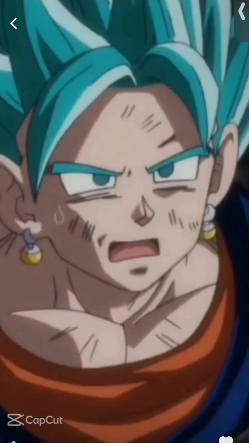 ai character: Vegeto  background