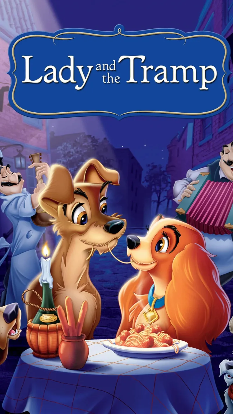 ai character: Lady and the Tramp background