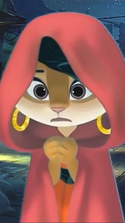 ai character: Bunnita Carrita  background